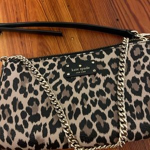 kate spade leopard crossbody